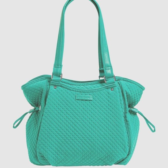 Vera Bradley Handbags - Vera Bradley Glenna Satchel Peacock Blue